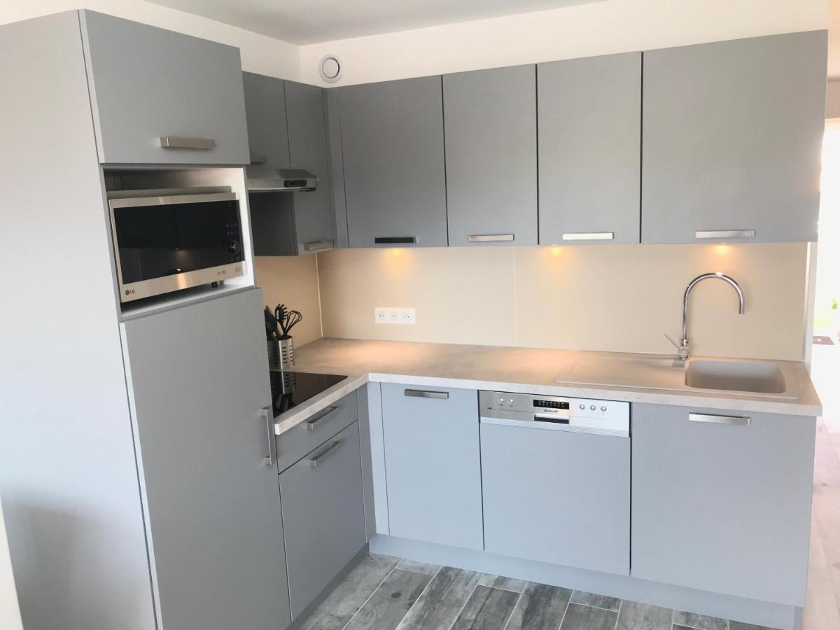 Appartement 2 Pieces, Renove, 2 Piscines+Tennis, Mer, Climatisation อองทีบส์ ภายนอก รูปภาพ