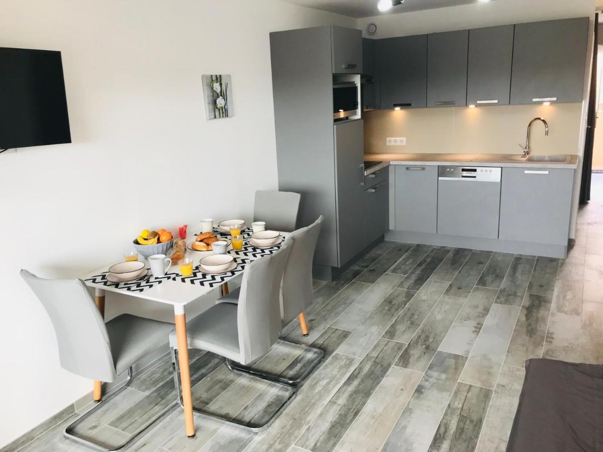 Appartement 2 Pieces, Renove, 2 Piscines+Tennis, Mer, Climatisation อองทีบส์ ภายนอก รูปภาพ